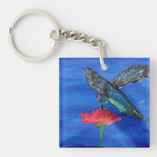 hummingbird keychain