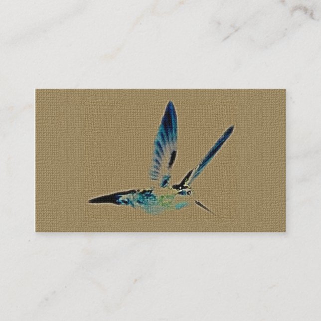 Hummingbird King Customizable Business Cards (Front)