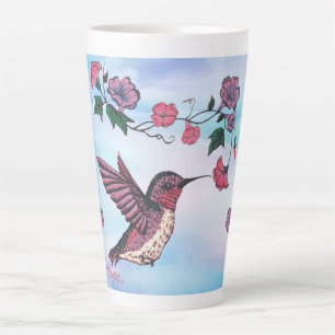 Hummingbird Latte Mug