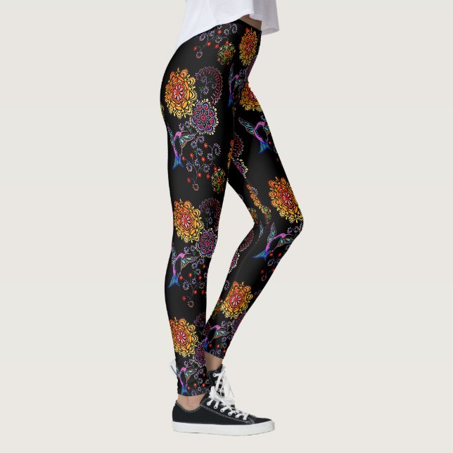 Hummingbird Leggings (Right)