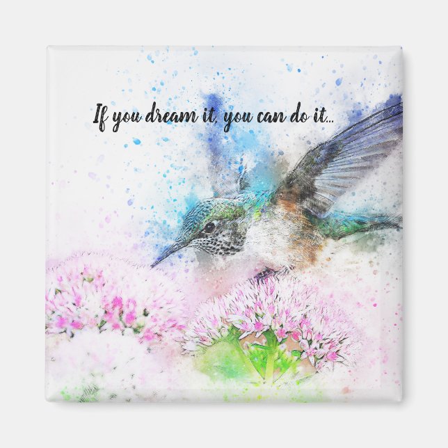 Hummingbird Magnet (Front)