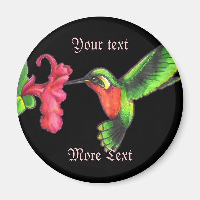 Hummingbird Magnet (Front)