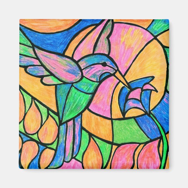 Hummingbird Magnet (Front)