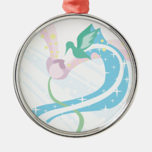 Hummingbird Metal Ornament