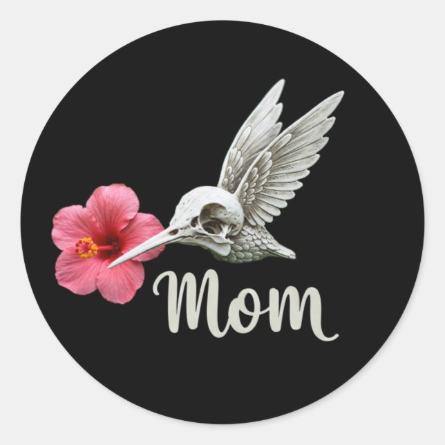 Hummingbird Mom Sticker (Front)