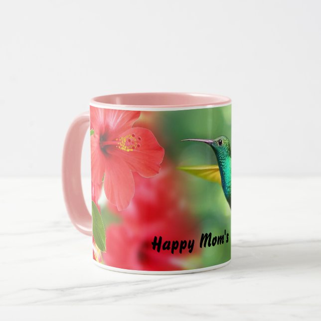 Hummingbird Mom's Day Mug (Front Left)