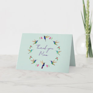 Hummingbird Mother's Day Folded Greeting Card