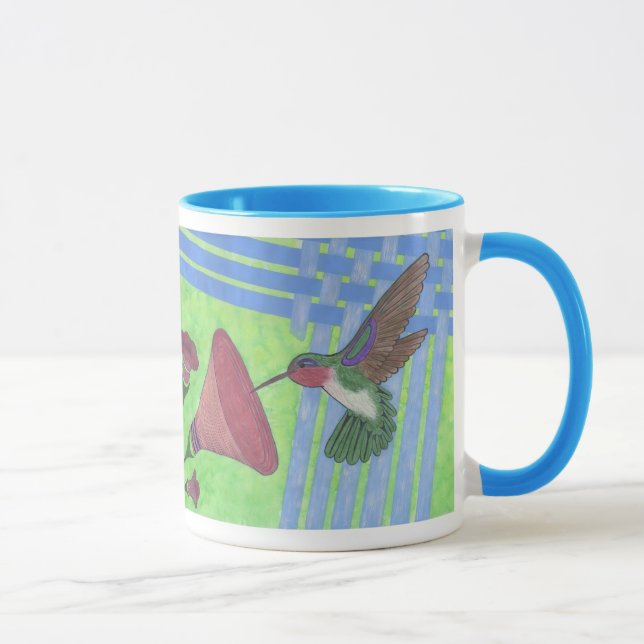 Hummingbird Mug (Right)