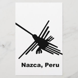 Hummingbird Nazca, Peru Stationery