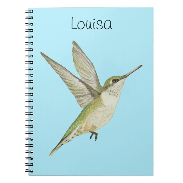 Hummingbird Notebook (Front)