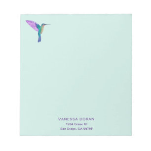 Hummingbird Notepad