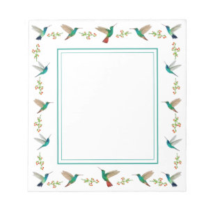 Hummingbird notepad