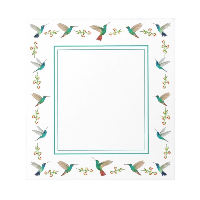 Hummingbird  notepad (Front)