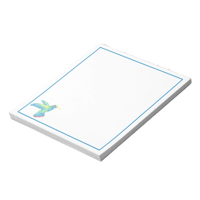 Hummingbird Notepad (Rotated)