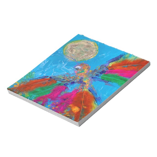 Hummingbird Notepad (Rotated)