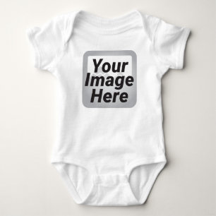 Hummingbird on Branch by SnapDaddy Baby Bodysuit