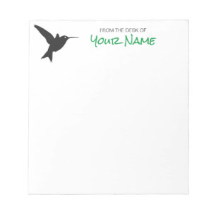 Hummingbird - Personalized Notepad