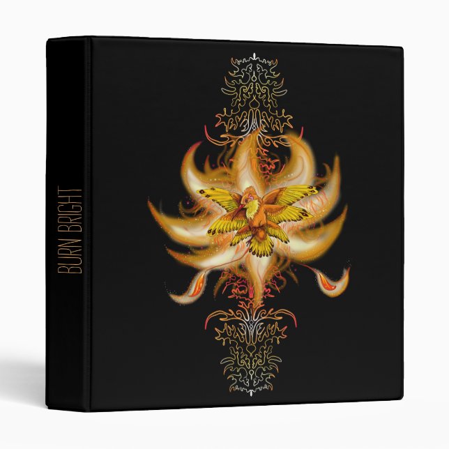 Hummingbird Pheonix Binder (Front/Spine)
