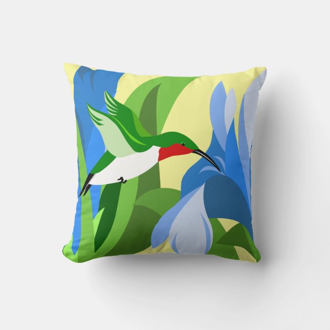 Hummingbird Pillows (Front)