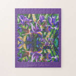 Hummingbird Purple Puzzle
