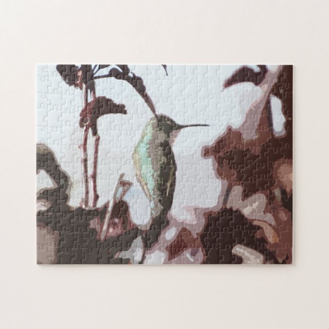 Hummingbird Puzzle (Horizontal)