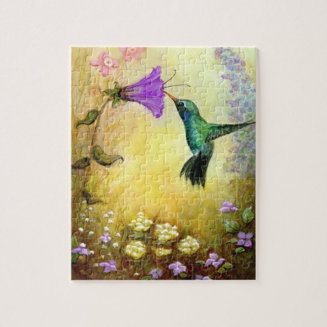 Hummingbird Puzzle (Vertical)