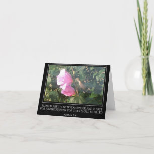 Hummingbird Scripture Note Card