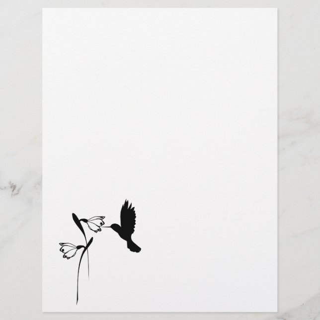 Hummingbird Silhouette (Front)