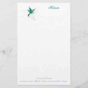 Hummingbird Stationery