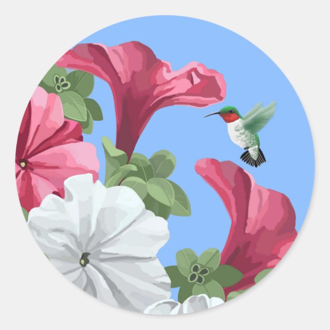Hummingbird Stickers (Front)