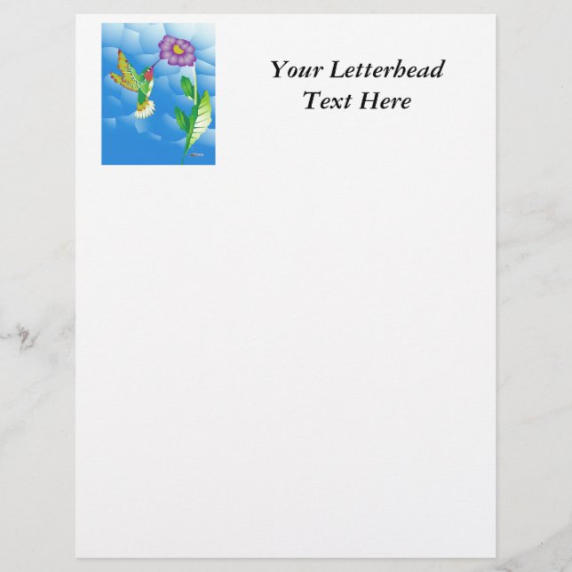 Hummingbird:  Stylized (Front)