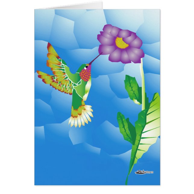 Hummingbird:  Stylized (Front)