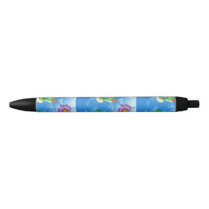 Hummingbird: Stylized Black Ink Pen