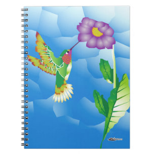Hummingbird:  Stylized Notebook