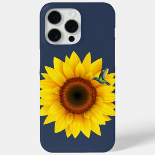 Hummingbird & Sunflower iPhone 15 Pro Max Case