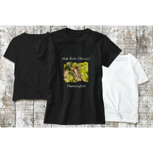 Hummingbird T-Shirt Male Ruby-Throated