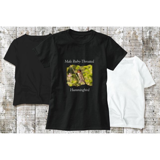 Hummingbird T-Shirt Male Ruby-Throated (Creator Uploaded)