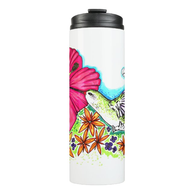 Hummingbird Thermal Tumbler (Front)