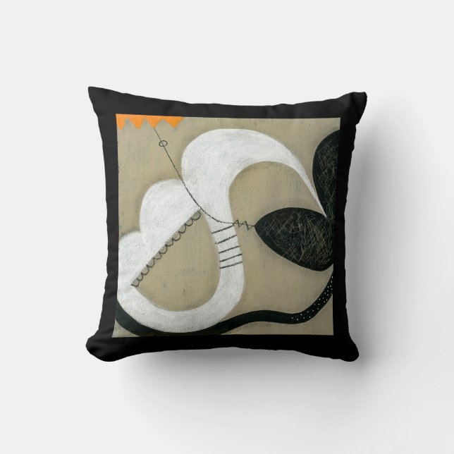 Hummingbird Throw Pillow (Front)
