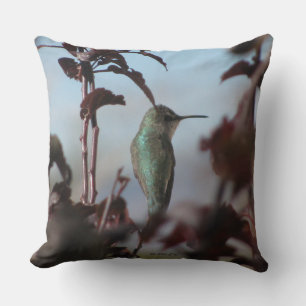 Hummingbird Throw Pillow