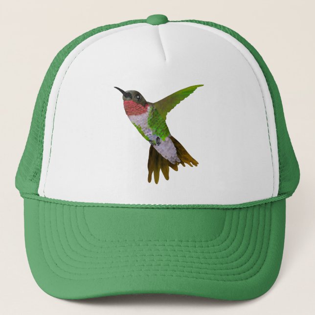 Hummingbird Trucker Hat (Front)