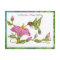 Hummingbird w Vining Blossoms