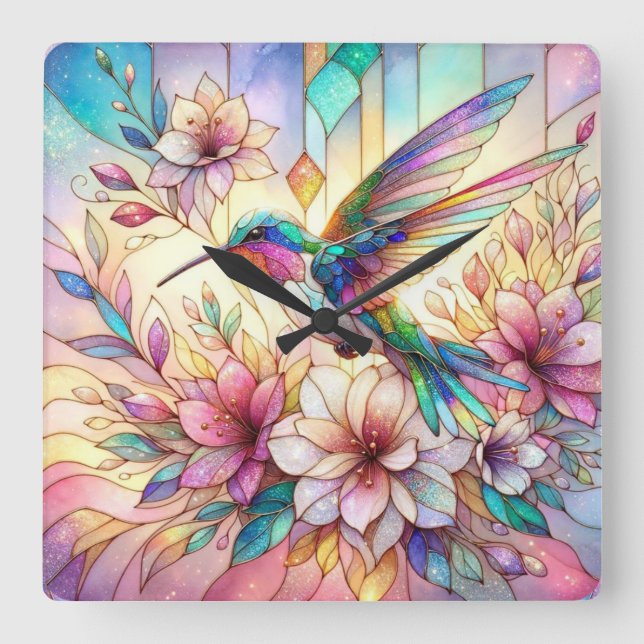 Hummingbird Wall Clock (Front)