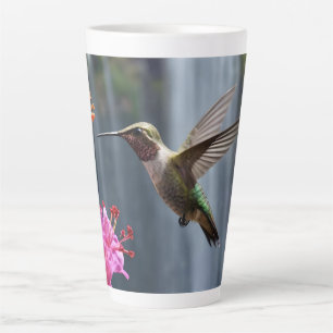 Hummingbird Waterfall Park, Latte Mug