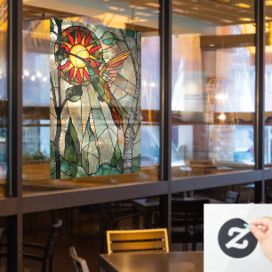 Hummingbird Window Cling