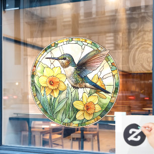 Hummingbird Window Cling