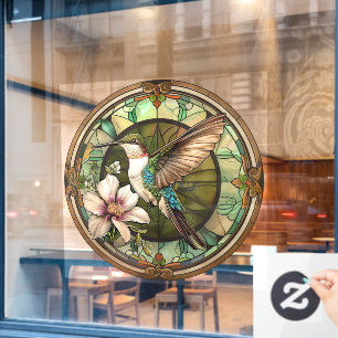 Hummingbird Window Cling