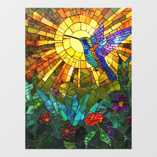 Hummingbird Window Cling