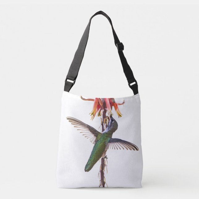 Hummingbird wings crossbody bag (Front)