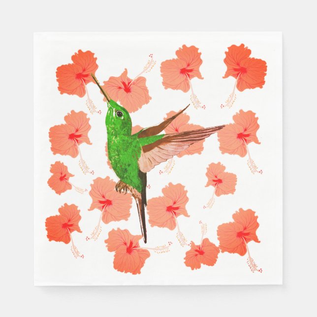 Hummingbirds Dream Napkin (Front)